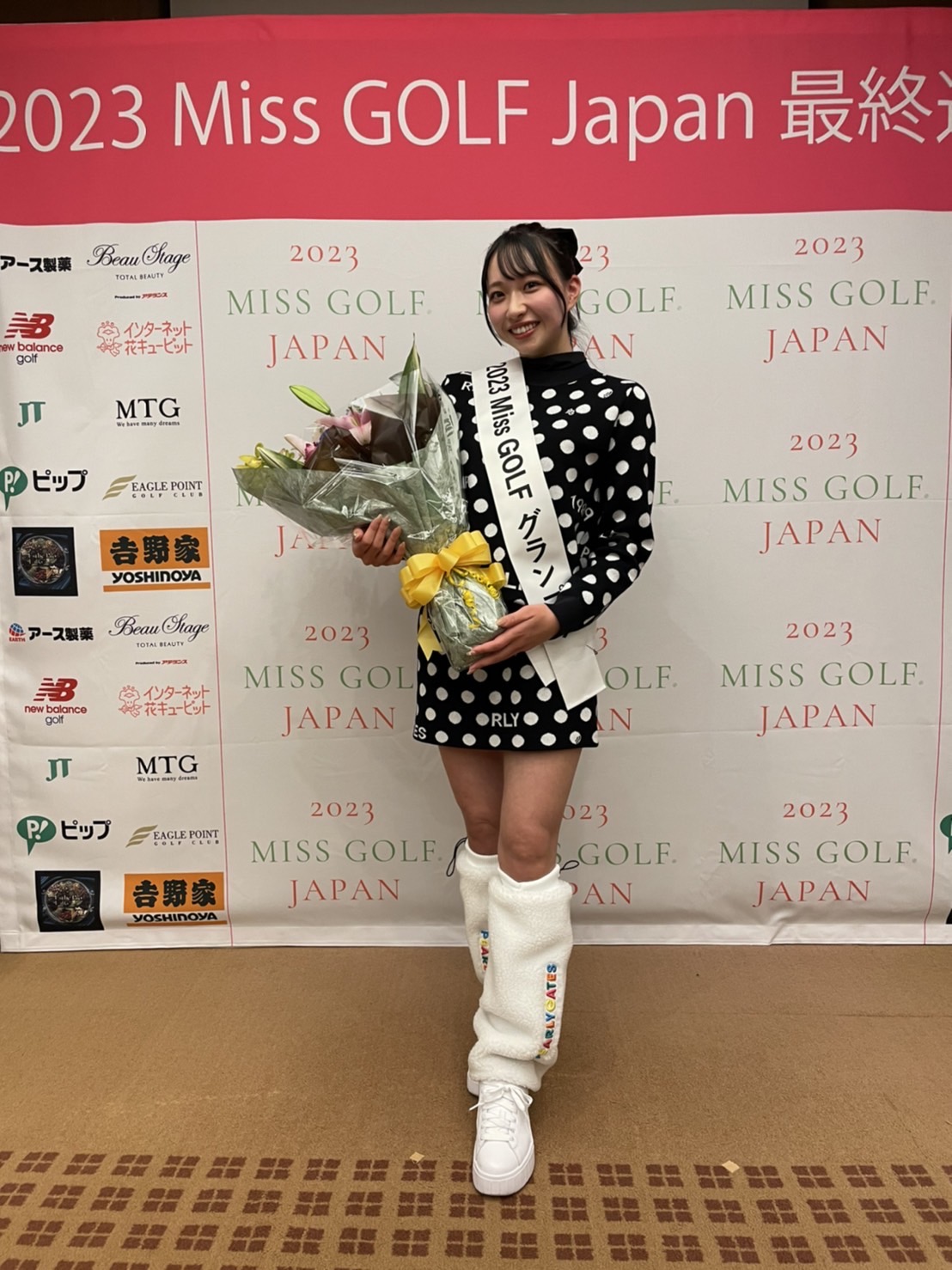 【一ノ瀬のこ】「2023 Miss GOLF Japan」グランプリ受賞！