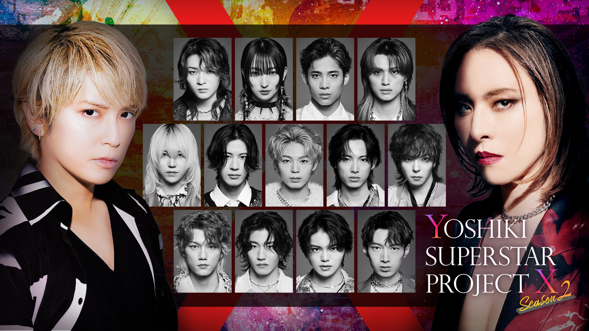 【XY】新番組 NTV「YOSHIKI SUPERSTAR PROJECT X SEASON2」出演決定！